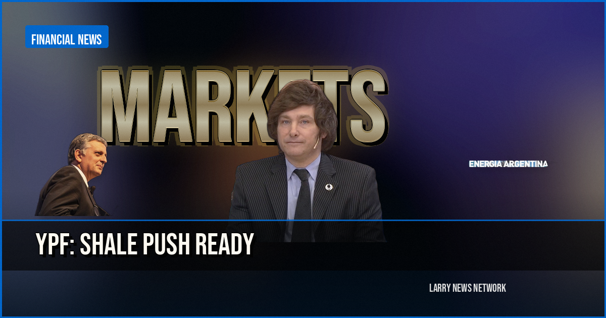 YPF Chief Readies War Chest for Shale Push as Milei Bolsters Oil